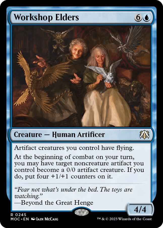 Workshop Elders 245 card from Commander: March of the Machine