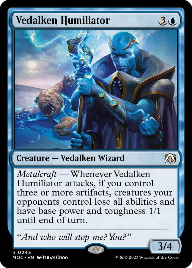 Vedalken Humiliator 243 card from Commander: March of the Machine