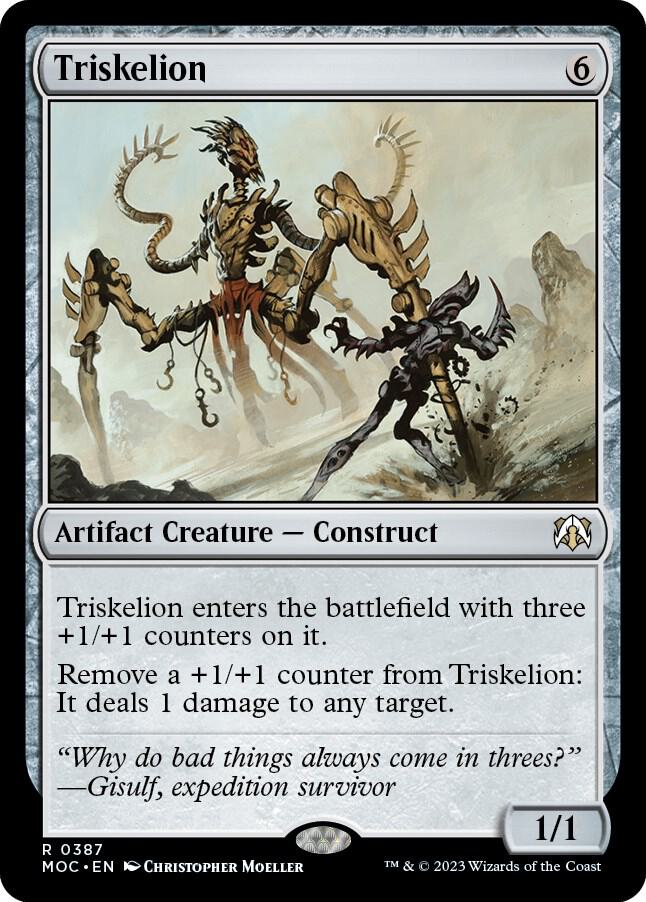 Triskelion 387 card from Commander: March of the Machine