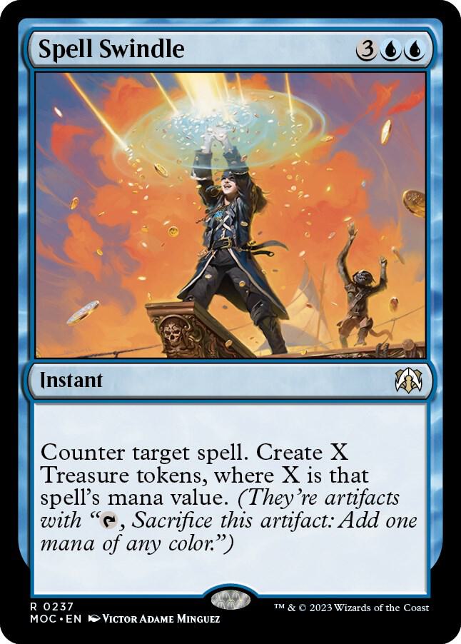 Spell Swindle 237 card from Commander: March of the Machine
