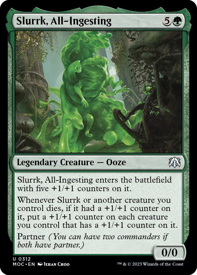 Slurrk, All-Ingesting 312 card from Commander: March of the Machine