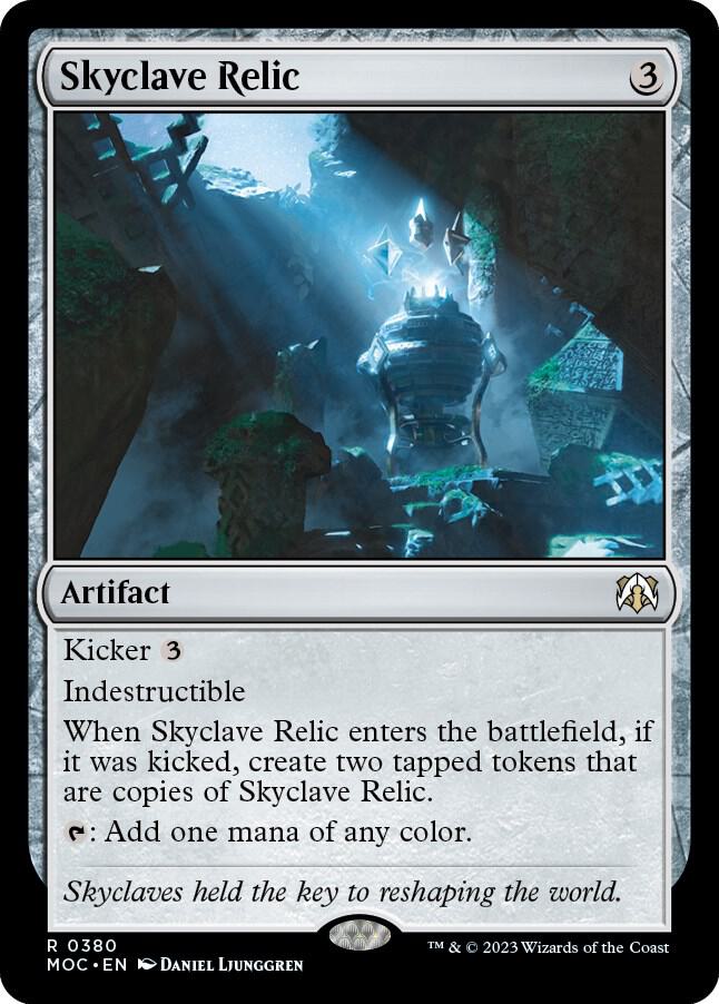Skyclave Relic 380 card from Commander: March of the Machine