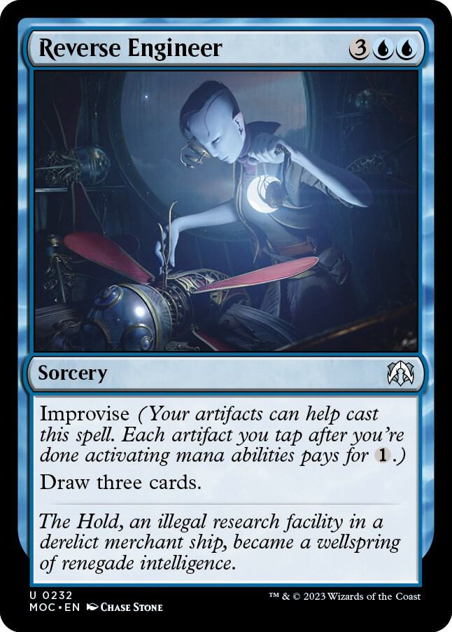 Reverse Engineer 232 card from Commander: March of the Machine