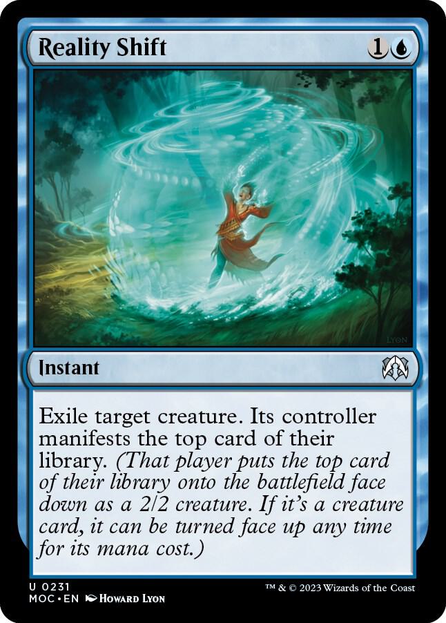 Reality Shift 231 card from Commander: March of the Machine