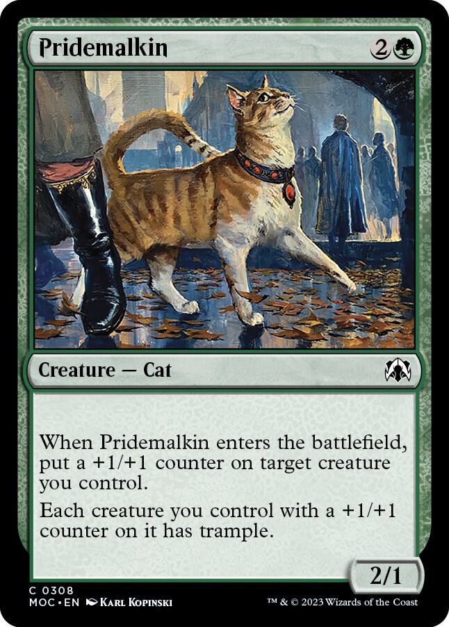 Pridemalkin 308 card from Commander: March of the Machine