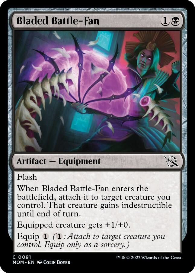 Bladed Battle-Fan 91 card from March of the Machine