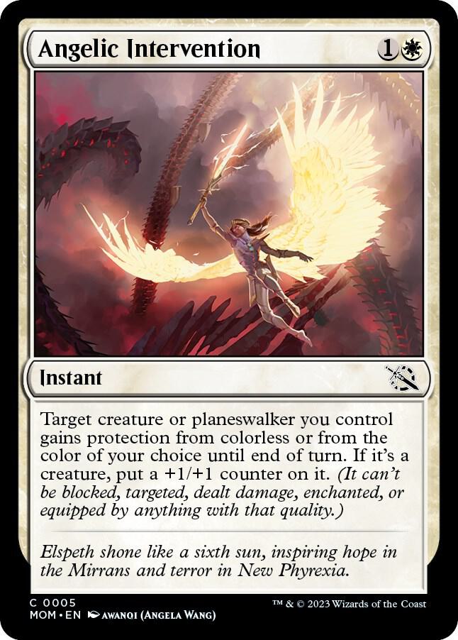 Angelic Intervention 5 card from March of the Machine