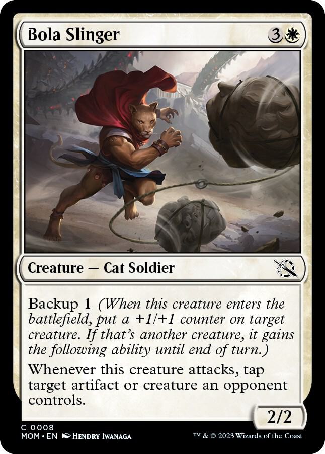 Bola Slinger 8 card from March of the Machine