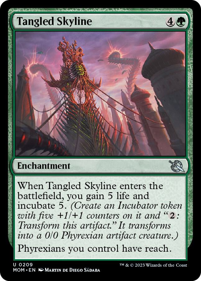Tangled Skyline 209 card from March of the Machine