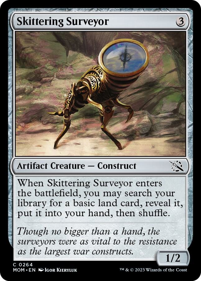 Skittering Surveyor 264 card from March of the Machine