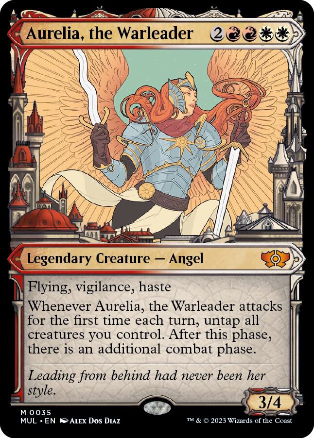 Aurelia, the Warleader 35 card from March of the Machine: Multiverse Legends