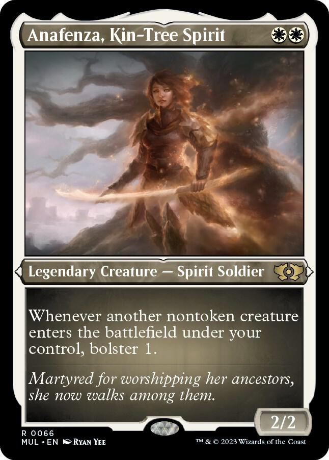 Anafenza, Kin-Tree Spirit (Foil Etched) 66 card from March of the Machine: Multiverse Legends