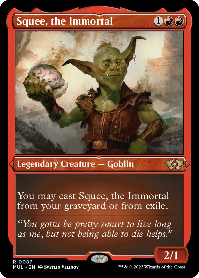 Squee, the Immortal (Foil Etched) 87 card from March of the Machine: Multiverse Legends