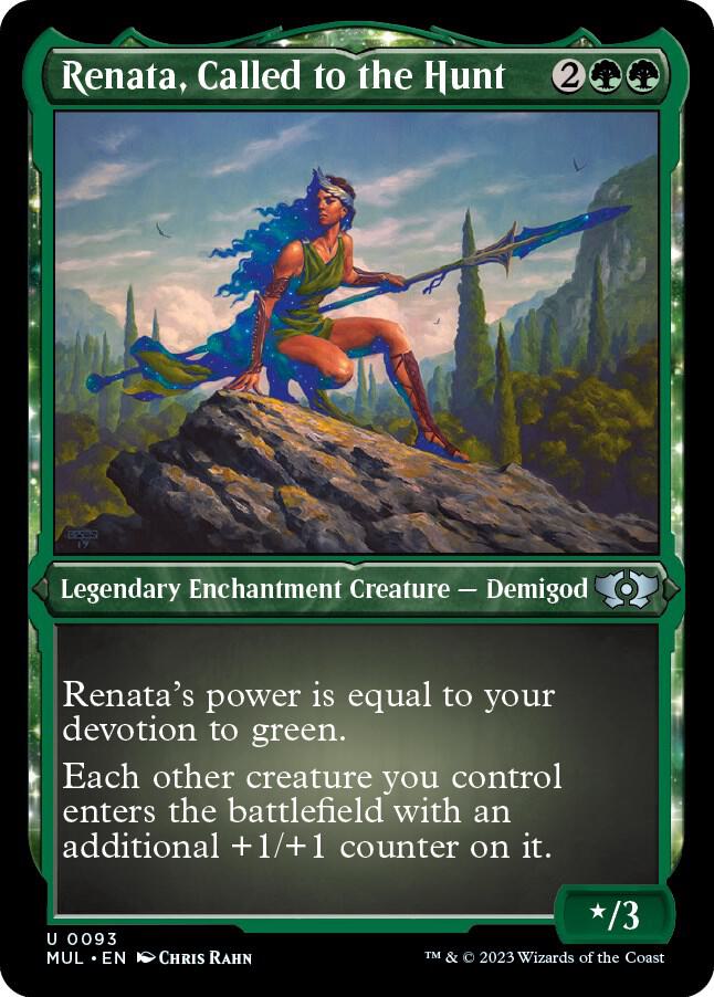 Renata, Called to the Hunt (Foil Etched) 93 card from March of the Machine: Multiverse Legends