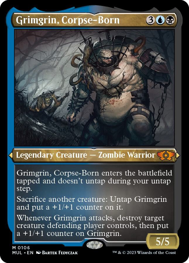 Grimgrin, Corpse-Born (Foil Etched) 106 card from March of the Machine: Multiverse Legends