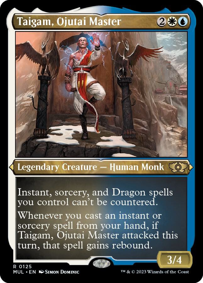 Taigam, Ojutai Master (Foil Etched) 125 card from March of the Machine: Multiverse Legends