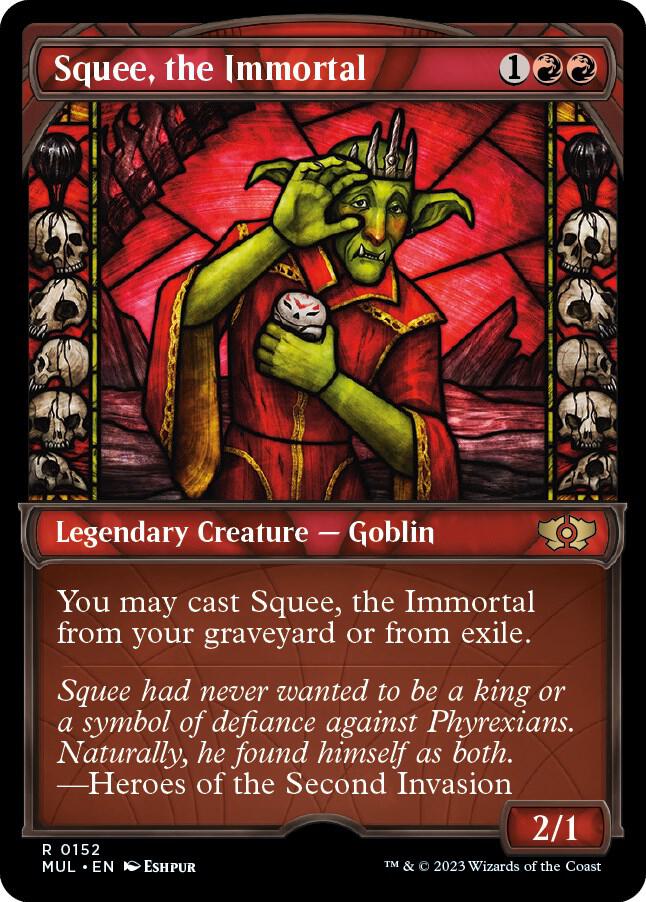Squee, the Immortal (Halo Foil) 152 card from March of the Machine: Multiverse Legends