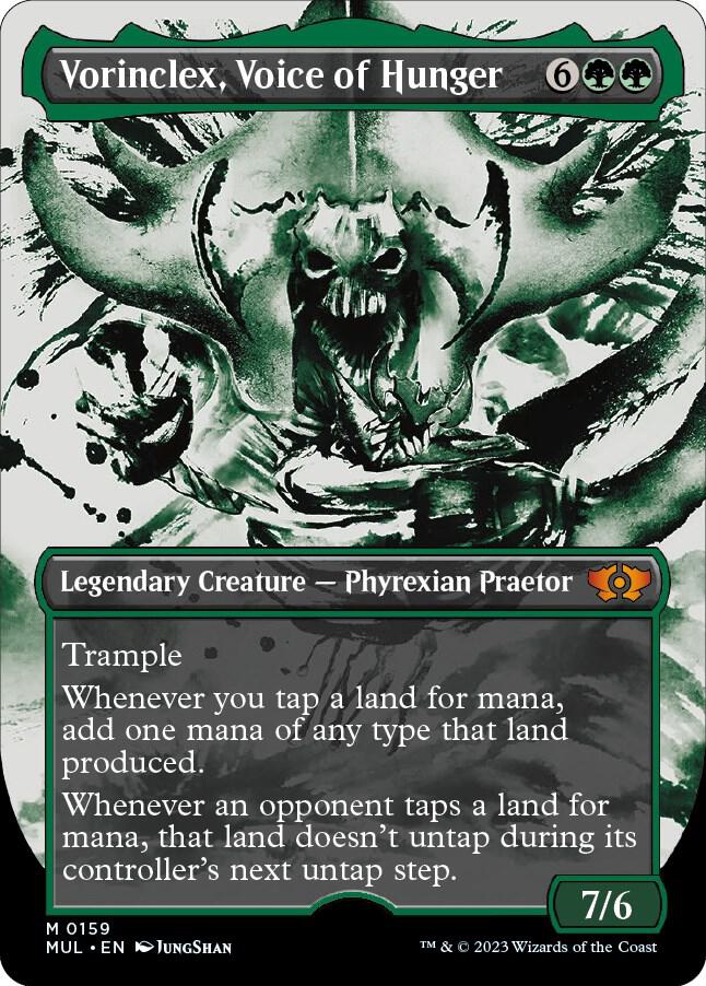 Vorinclex, Voice of Hunger (Halo Foil) 159 card from March of the Machine: Multiverse Legends