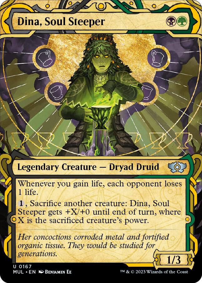 Dina, Soul Steeper (Halo Foil) 167 card from March of the Machine: Multiverse Legends