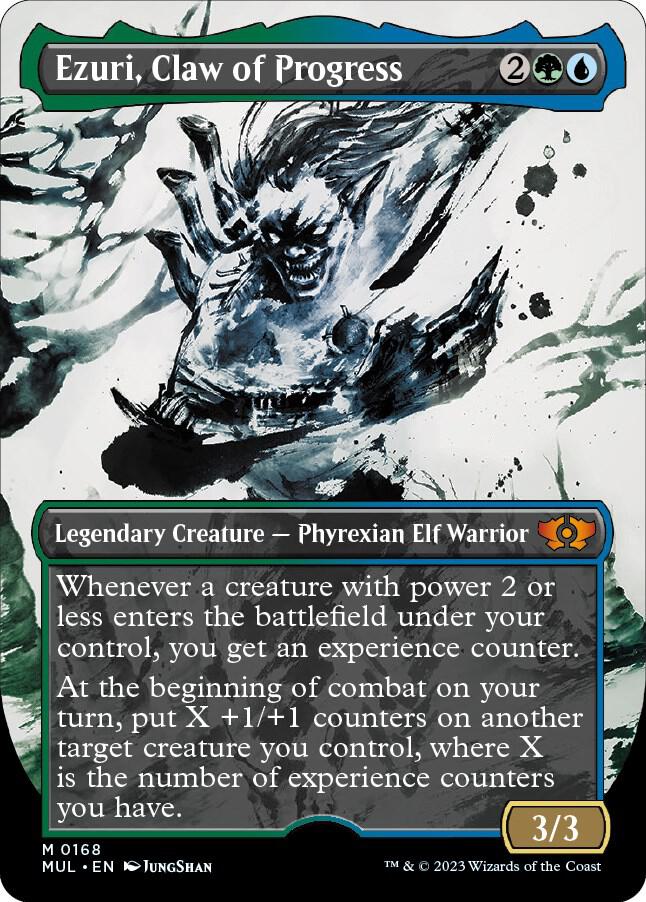 Ezuri, Claw of Progress (Halo Foil) 168 card from March of the Machine: Multiverse Legends