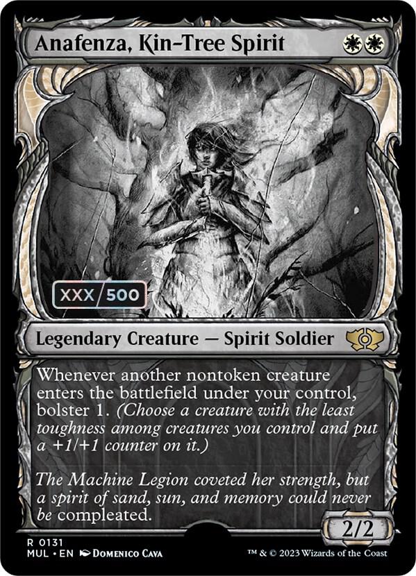 Anafenza, Kin-Tree Spirit (Serial Numbered) 131 card from March of the Machine: Multiverse Legends
