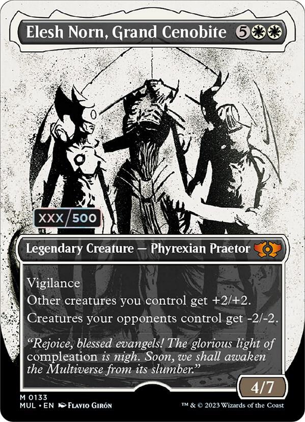 Elesh Norn, Grand Cenobite (Serial Numbered) 133 card from March of the Machine: Multiverse Legends