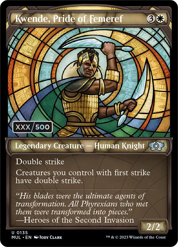 Kwende, Pride of Femeref (Serial Numbered) 135 card from March of the Machine: Multiverse Legends