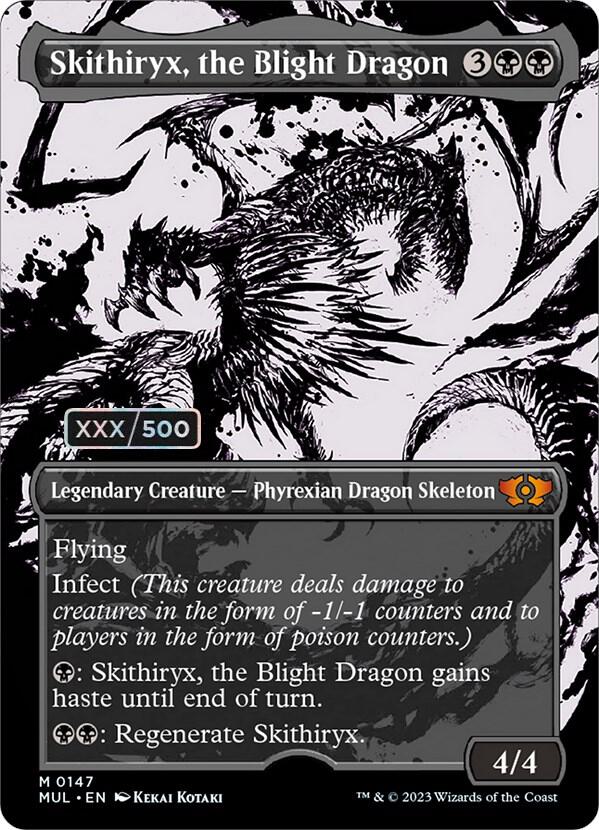Skithiryx, the Blight Dragon (Serial Numbered) 147 card from March of the Machine: Multiverse Legends