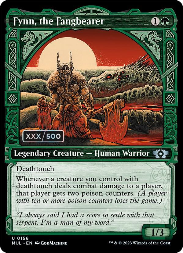 Fynn, the Fangbearer (Serial Numbered) 156 card from March of the Machine: Multiverse Legends