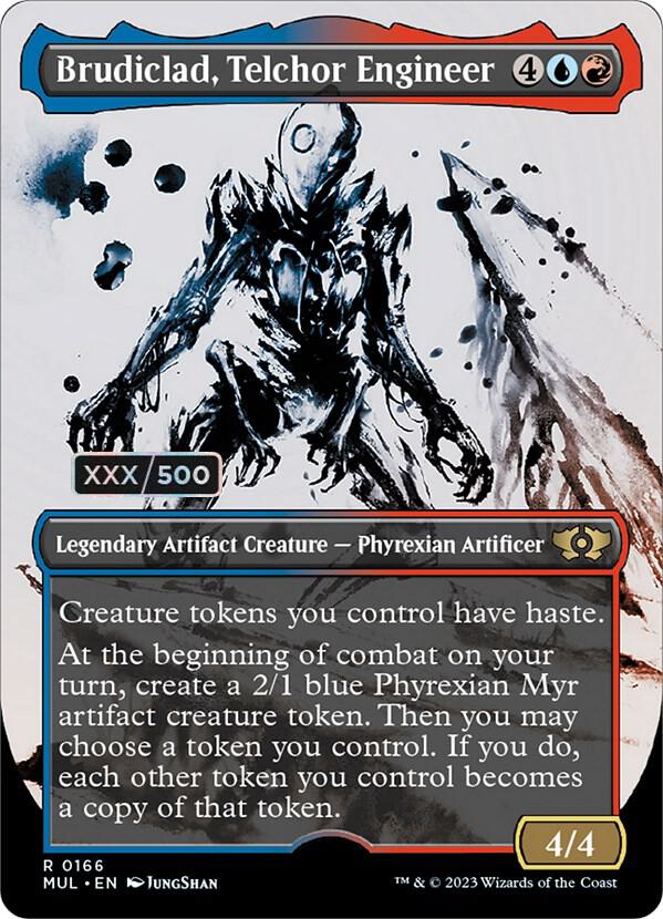 Brudiclad, Telchor Engineer (Serial Numbered) 166 card from March of the Machine: Multiverse Legends