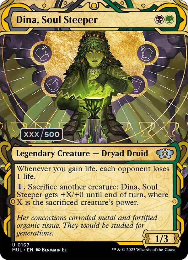Dina, Soul Steeper (Serial Numbered) 167 card from March of the Machine: Multiverse Legends