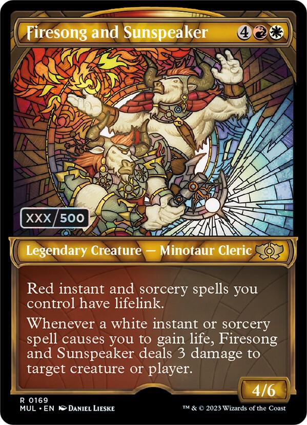 Firesong and Sunspeaker (Serial Numbered) 169 card from March of the Machine: Multiverse Legends