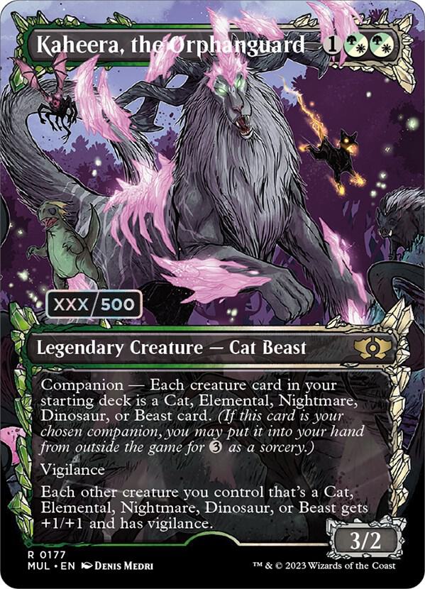 Kaheera, the Orphanguard (Serial Numbered) 177 card from March of the Machine: Multiverse Legends