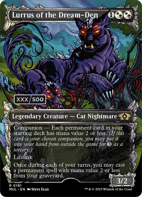 Lurrus of the Dream-Den (Serial Numbered) 181 card from March of the Machine: Multiverse Legends
