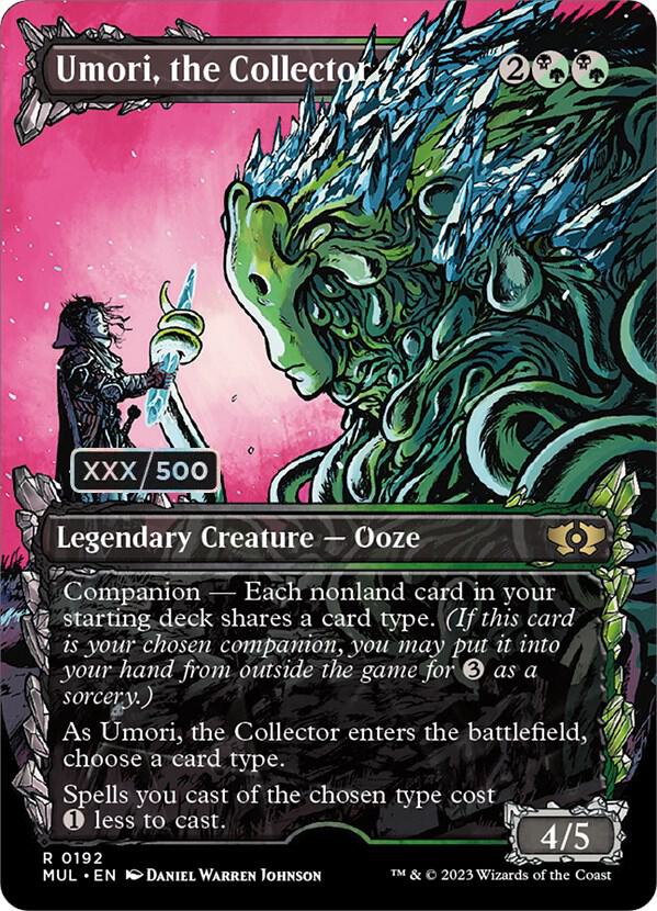 Umori, the Collector (Serial Numbered) 192 card from March of the Machine: Multiverse Legends