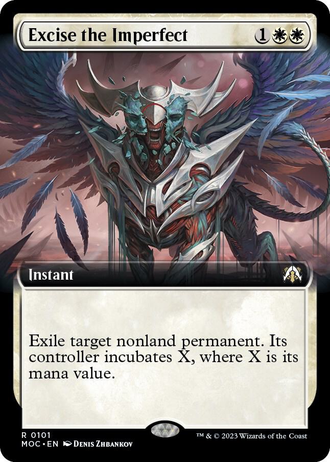 Excise the Imperfect (Extended Art) 101 card from Commander: March of the Machine