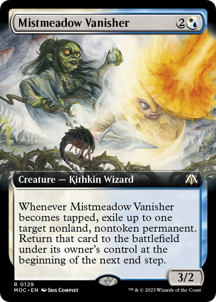 Mistmeadow Vanisher (Extended Art) 129 card from Commander: March of the Machine