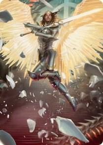 Archangel Elspeth Art Card 1 card from Art Series: March of the Machine