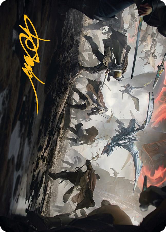 Invasion of Dominaria Art Card (Gold-Stamped Signature) 6 card from Art Series: March of the Machine
