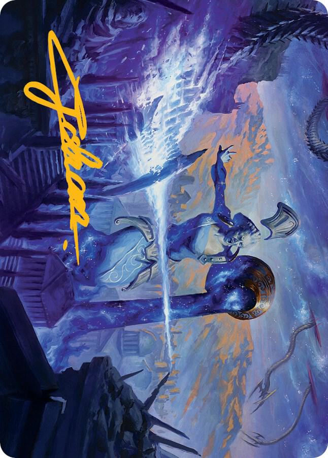 Ephara, Ever-Sheltering Art Card (Gold-Stamped Signature) 8 card from Art Series: March of the Machine