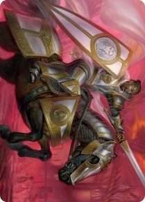 Sigiled Sentinel Art Card 9 card from Art Series: March of the Machine