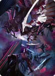 Invasion of Kamigawa Art Card 12 card from Art Series: March of the Machine