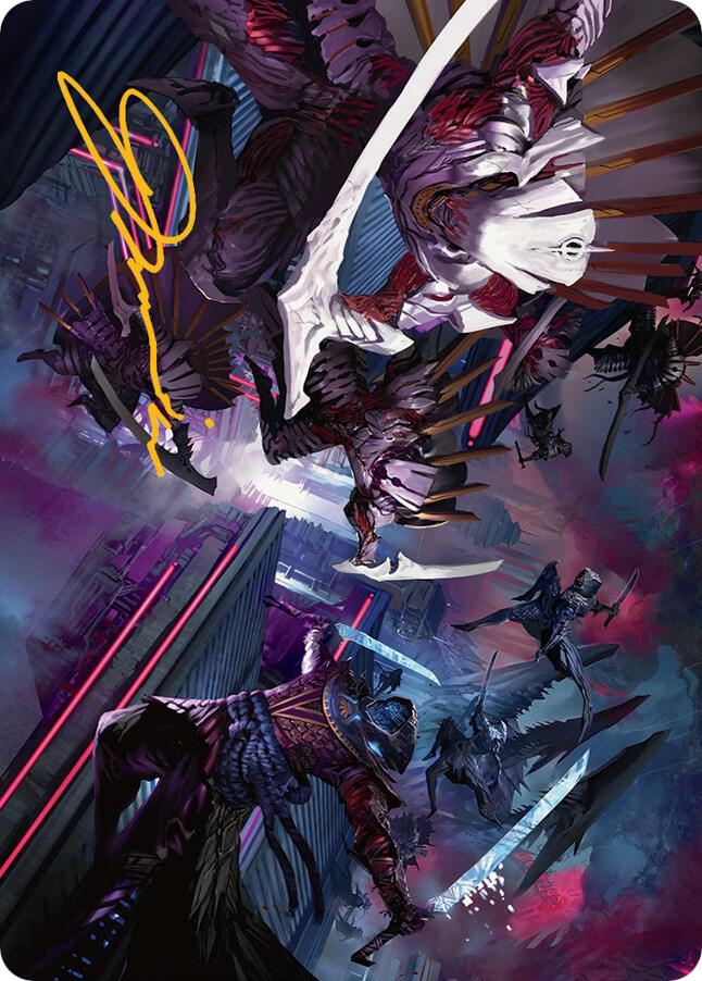 Invasion of Kamigawa Art Card (Gold-Stamped Signature) 12 card from Art Series: March of the Machine