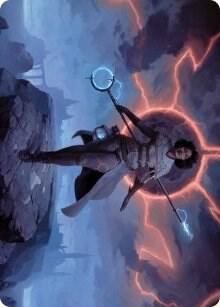 Rona, Herald of Invasion Art Card 16 card from Art Series: March of the Machine