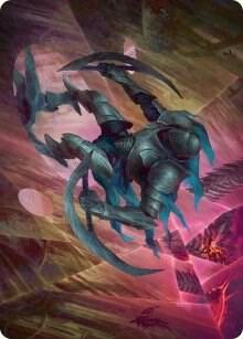 Xerex Strobe-Knight Art Card 20 card from Art Series: March of the Machine
