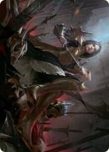 Marchesa, Resolute Monarch Art Card 25 card from Art Series: March of the Machine