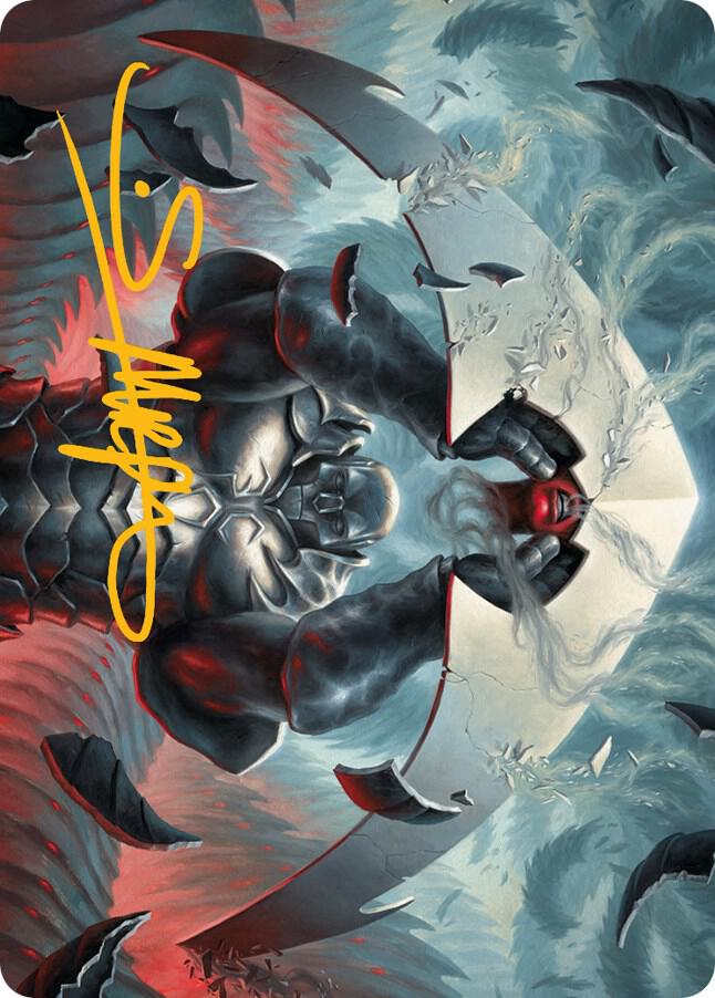 Mirrodin Avenged Art Card (Gold-Stamped Signature) 26 card from Art Series: March of the Machine