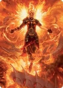 Chandra, Hope's Beacon Art Card 30 card from Art Series: March of the Machine
