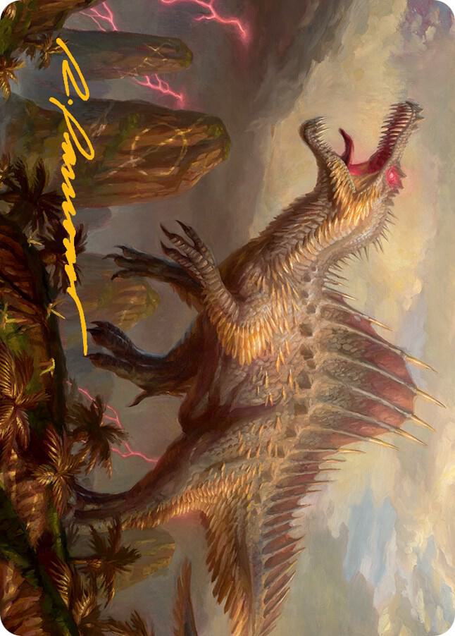 Etali, Primal Conqueror Art Card (Gold-Stamped Signature) 31 card from Art Series: March of the Machine