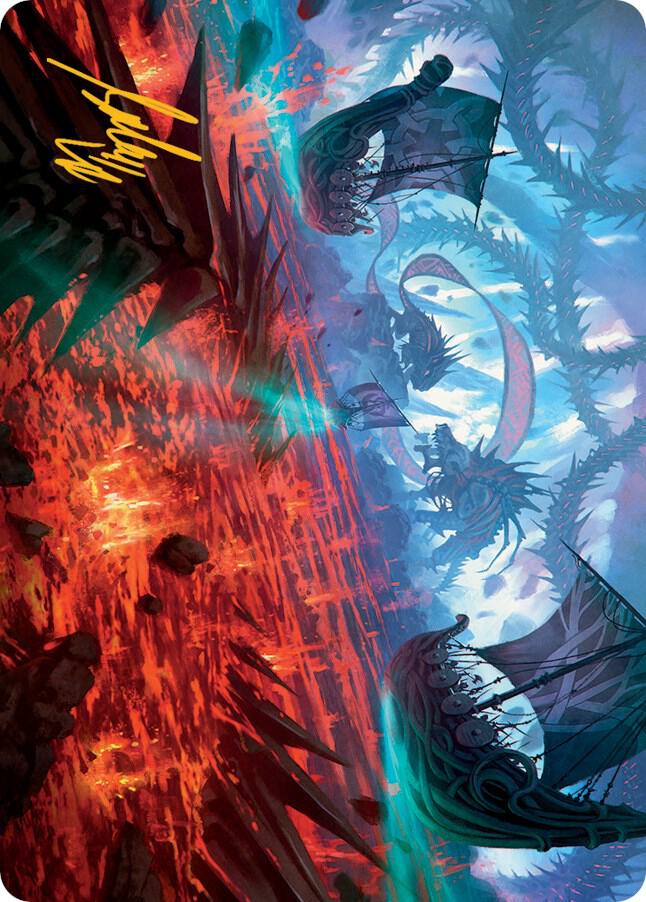 Invasion of Kaldheim Art Card (Gold-Stamped Signature) 33 card from Art Series: March of the Machine